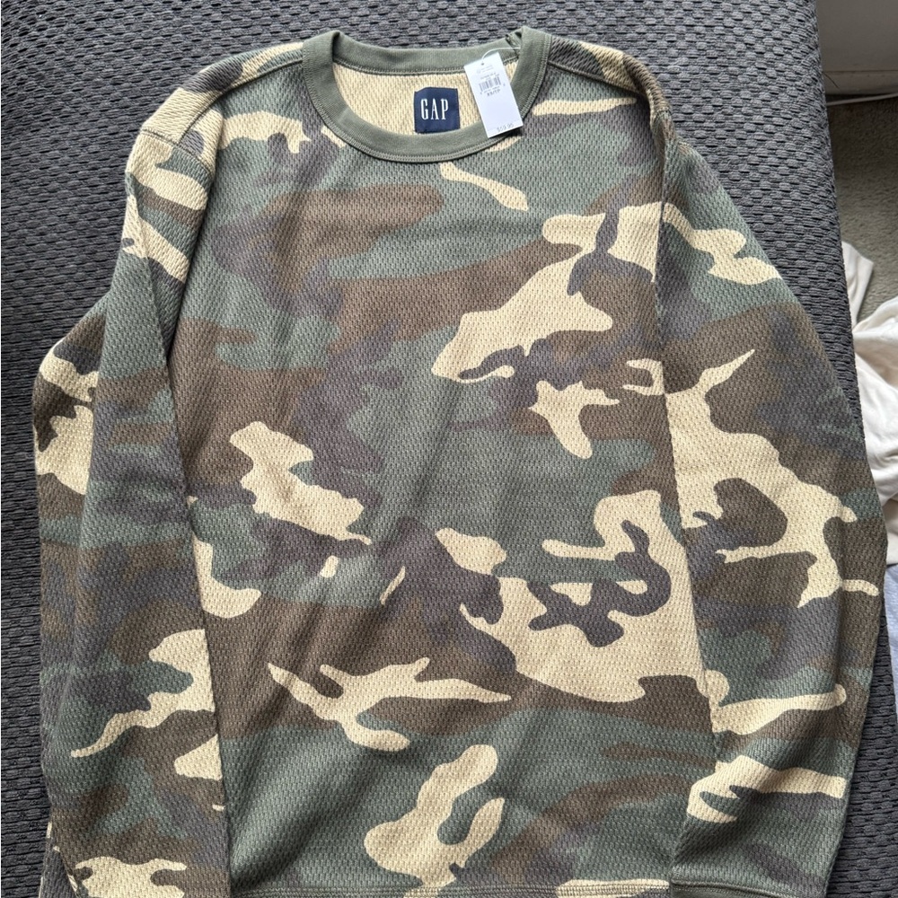GAP Men's Camouflage heavy thermal